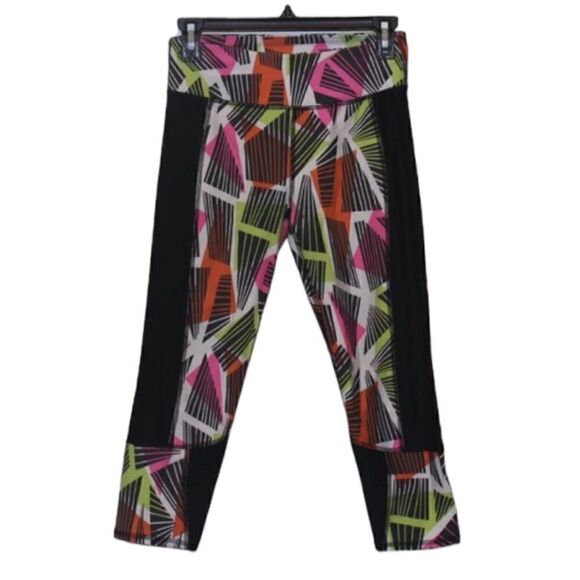 Fabletics Multicolor high rise Crop Leggings Women's Size Small - Picture 1 of 9